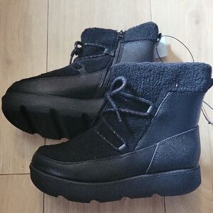 Cat & Jack Black Kids Boots